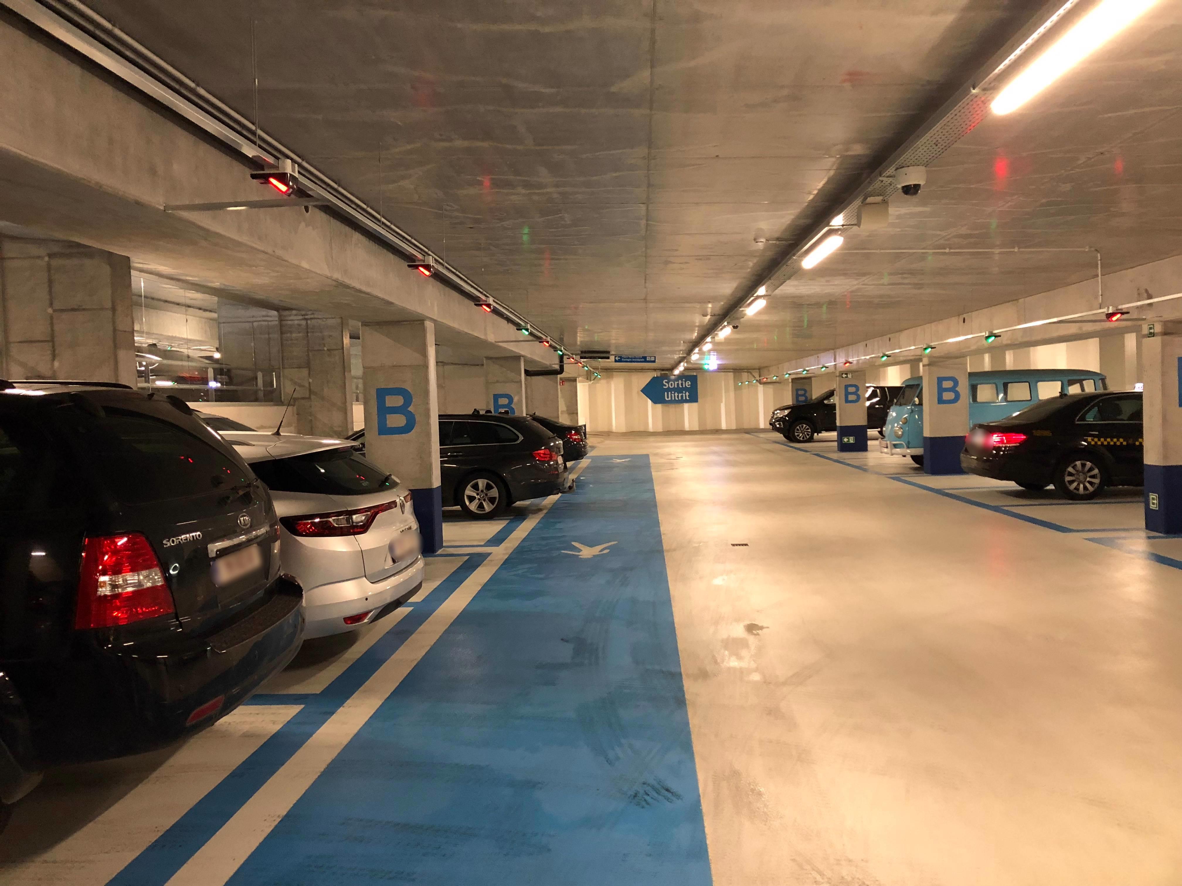 Parkeren in Jette Spiegel ondergrondse parkeergarage - APCOA Parking